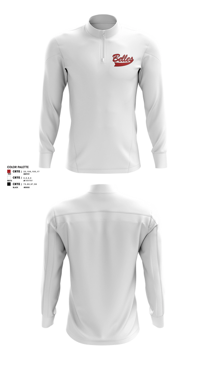 Bluegrass Lightning Belles Quarter Zip Jacket - 9