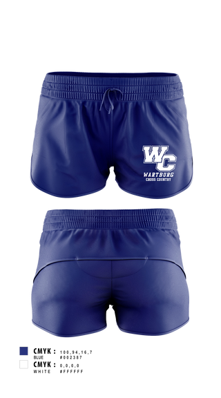 Ranger Panties, Wartburg Cross Country, Cross Country, Teamtime, Team time, sublimation, custom sports apparel, team uniforms, spirit wear, spiritwear, sports uniforms, custom shirts, team store, custom team store, fundraiser sports, apparel fundraiser