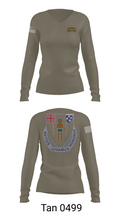 Chaos Company, 1-182 Infantry 69873429 Women's Long Sleeve V-neck Shirt - 77