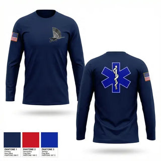 Long Sleeve Performance Shirt, Hawk Springs Fire and Rescue, EMS/EMT, Teamtime, Team time, sublimation, custom sports apparel, team uniforms, spirit wear, spiritwear, sports uniforms, custom shirts, team store, custom team store, fundraiser sports, apparel fundraiser