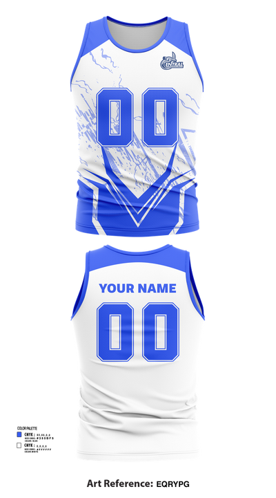 R-S Central Hilltoppers Volleyball 15542633 Tank Top - 88