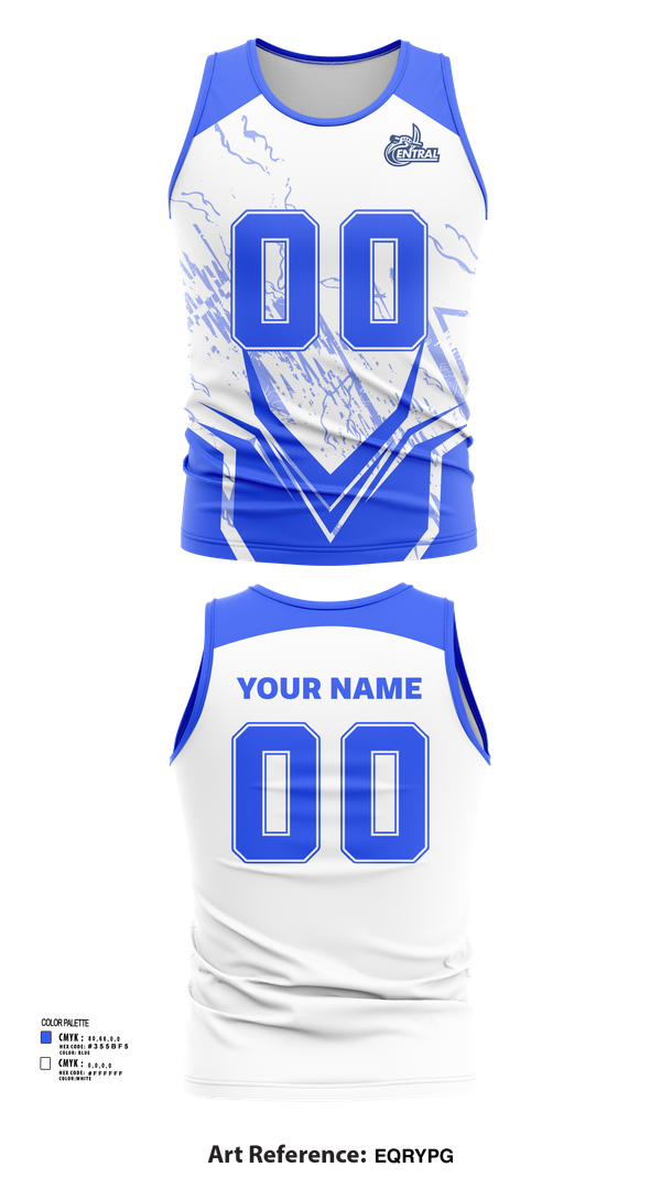 Tank Top, R-S Central Hilltoppers Volleyball, Women's Volleyball, Teamtime, Team time, sublimation, custom sports apparel, team uniforms, spirit wear, spiritwear, sports uniforms, custom shirts, team store, custom team store, fundraiser sports, apparel fundraiser