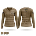 Mpk9 Women's Long Sleeve V-neck Shirt - 1