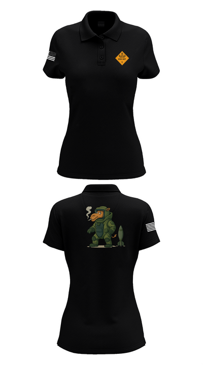 1st EOD DET 18111177 Women's Short Sleeve Performance Polo  - 35