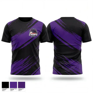 Short Sleeve Performance Shirt, Loganville Crows, Baseball, Teamtime, Team time, sublimation, custom sports apparel, team uniforms, spirit wear, spiritwear, sports uniforms, custom shirts, team store, custom team store, fundraiser sports, apparel fundraiser