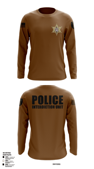 Long Sleeve Performance Shirt, Panola County Sheriff’s Office, Police, Teamtime, Team time, sublimation, custom sports apparel, team uniforms, spirit wear, spiritwear, sports uniforms, custom shirts, team store, custom team store, fundraiser sports, apparel fundraiser