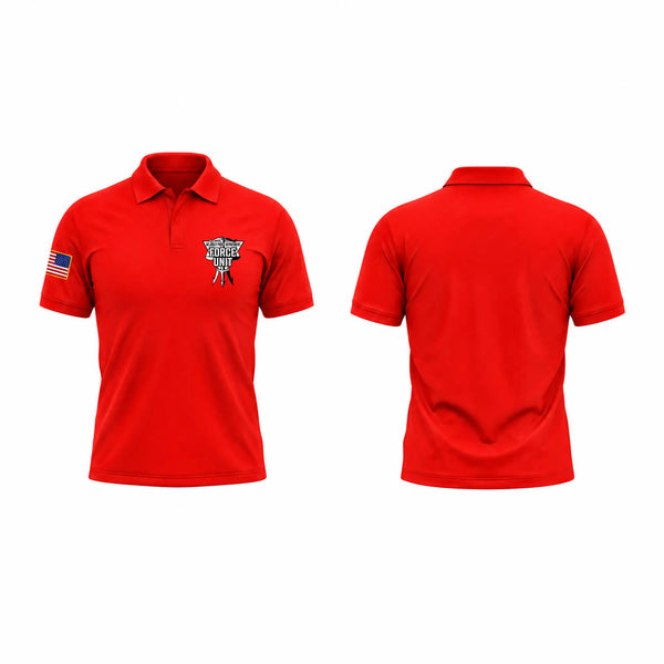 Short Sleeve Performance Polo, Force Unit, Police, Teamtime, Team time, sublimation, custom sports apparel, team uniforms, spirit wear, spiritwear, sports uniforms, custom shirts, team store, custom team store, fundraiser sports, apparel fundraiser
