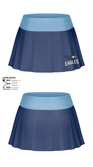 Skort, Jordan-Elbridge varsity, Cheer, Teamtime, Team time, sublimation, custom sports apparel, team uniforms, spirit wear, spiritwear, sports uniforms, custom shirts, team store, custom team store, fundraiser sports, apparel fundraiser