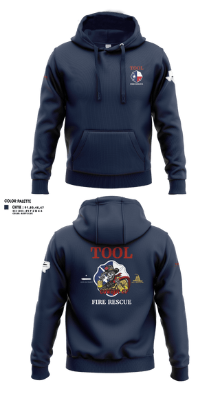 Hoodie, Tool Fire Rescue, Fire Department, Teamtime, Team time, sublimation, custom sports apparel, team uniforms, spirit wear, spiritwear, sports uniforms, custom shirts, team store, custom team store, fundraiser sports, apparel fundraiser