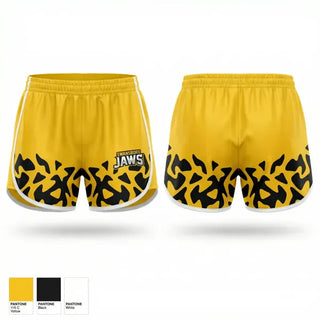 Womens Shorts, Jaws, Men's Soccer, Teamtime, Team time, sublimation, custom sports apparel, team uniforms, spirit wear, spiritwear, sports uniforms, custom shirts, team store, custom team store, fundraiser sports, apparel fundraiser