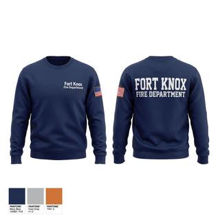 Crew Neck Sweatshirt, Fort Knox Fire Department, Fire Department, Teamtime, Team time, sublimation, custom sports apparel, team uniforms, spirit wear, spiritwear, sports uniforms, custom shirts, team store, custom team store, fundraiser sports, apparel fundraiser