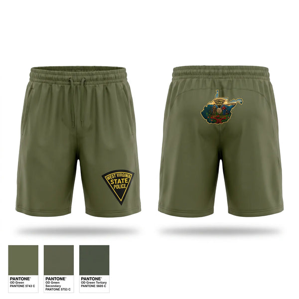 Athletic Shorts With Pockets, WEST VIRGINIA STATE POLICE, Police, Teamtime, Team time, sublimation, custom sports apparel, team uniforms, spirit wear, spiritwear, sports uniforms, custom shirts, team store, custom team store, fundraiser sports, apparel fundraiser