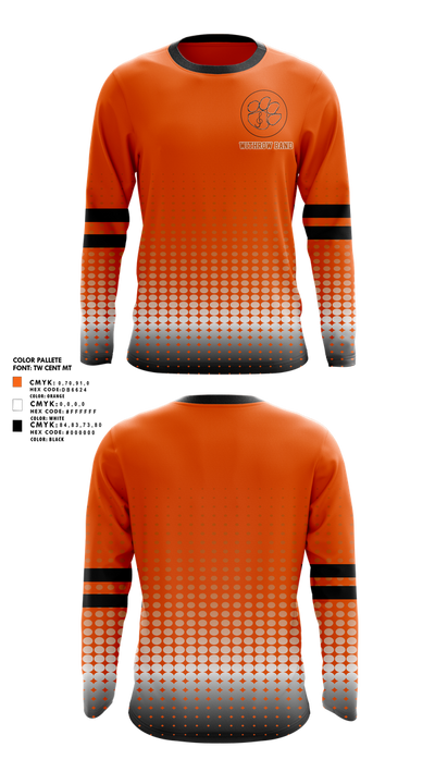 Withrow Band 55585448 Long Sleeve Performance Shirt 1