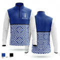 Dolgeville Blue Devils 80728885 Quarter Zip Jacket - 1