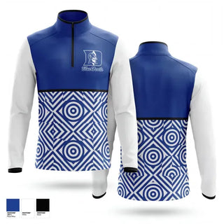 Quarter Zip Jacket, Dolgeville Blue Devils, Men's Basketball, Teamtime, Team time, sublimation, custom sports apparel, team uniforms, spirit wear, spiritwear, sports uniforms, custom shirts, team store, custom team store, fundraiser sports, apparel fundraiser
