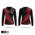 Spartan Boxing 82857354 Women's Long Sleeve V-neck Shirt - 1