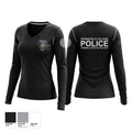 Springfield College Police Women's Long Sleeve V-neck Shirt - 1