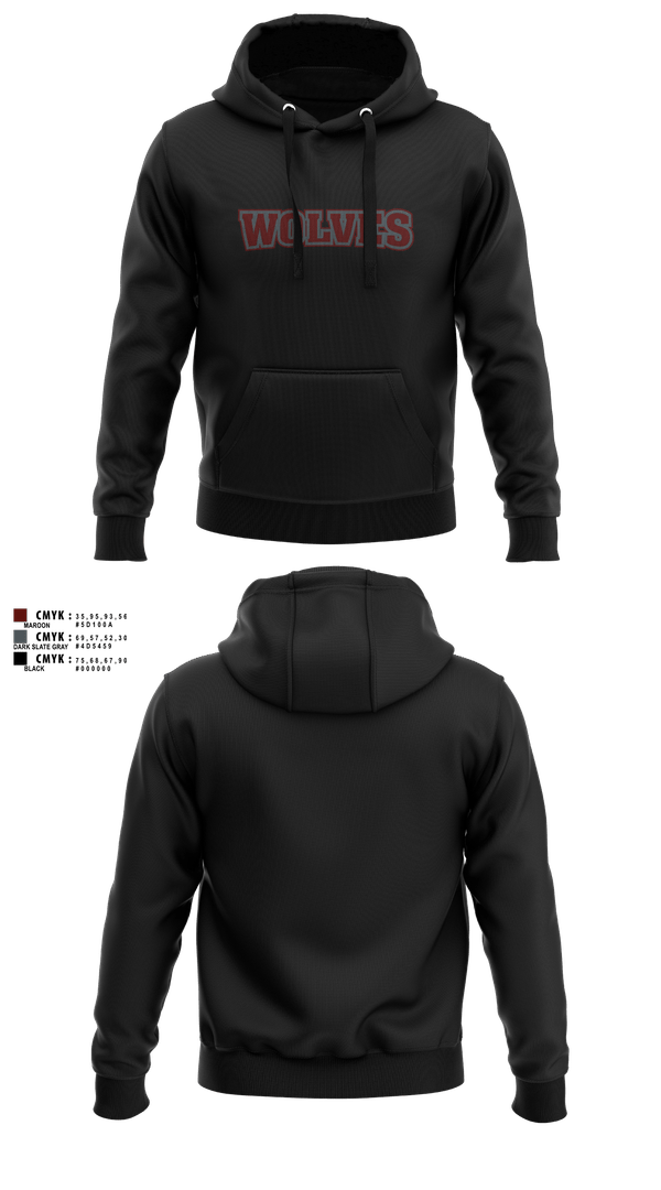 Hoodie, DHS Wolves, Men's Soccer, Teamtime, Team time, sublimation, custom sports apparel, team uniforms, spirit wear, spiritwear, sports uniforms, custom shirts, team store, custom team store, fundraiser sports, apparel fundraiser
