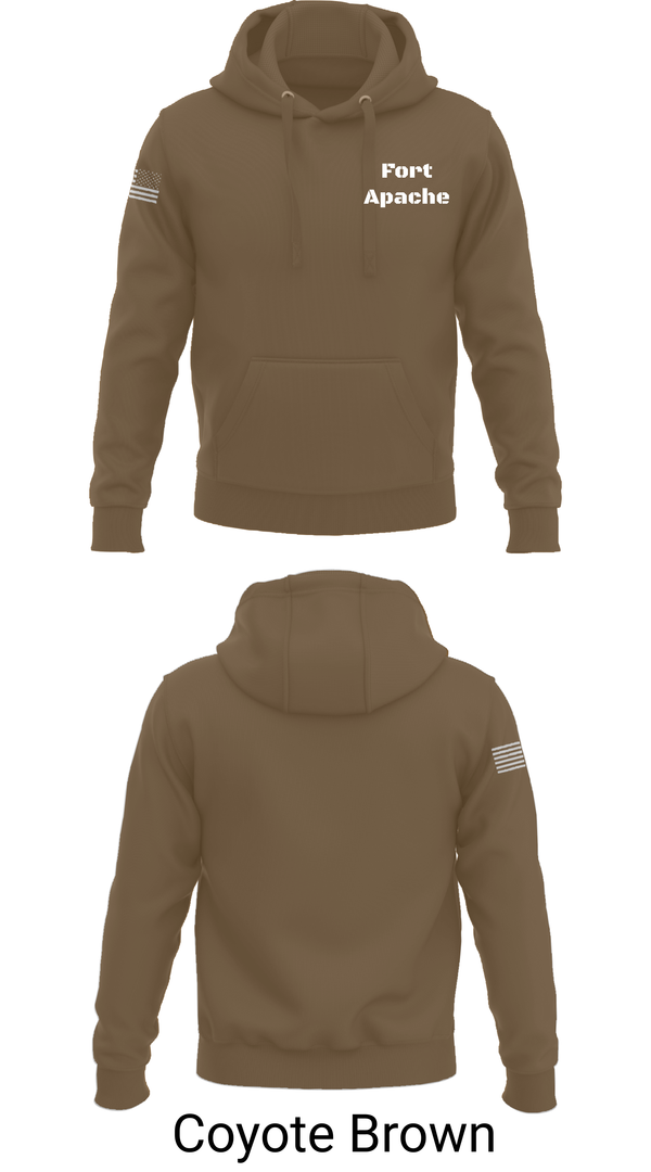 Hoodie, Fort Apache, , Teamtime, Team time, sublimation, custom sports apparel, team uniforms, spirit wear, spiritwear, sports uniforms, custom shirts, team store, custom team store, fundraiser sports, apparel fundraiser