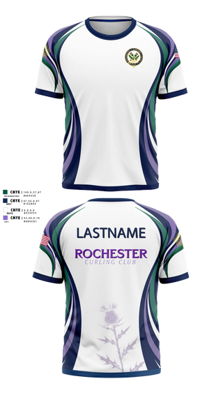 Old School Cotton Shirt, Rochester Curling Club, Spirit Store, Teamtime, Team time, sublimation, custom sports apparel, team uniforms, spirit wear, spiritwear, sports uniforms, custom shirts, team store, custom team store, fundraiser sports, apparel fundraiser