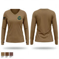 OSTC Det. Norfolk 21827644 Women's Long Sleeve V-neck Shirt - 1