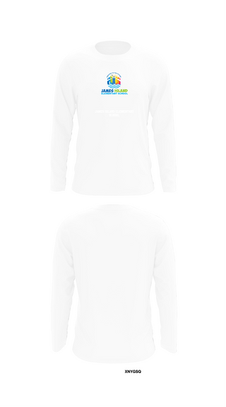 Long Sleeve Performance Shirt, James Island Elementary School, Spirit Store, Teamtime, Team time, sublimation, custom sports apparel, team uniforms, spirit wear, spiritwear, sports uniforms, custom shirts, team store, custom team store, fundraiser sports, apparel fundraiser