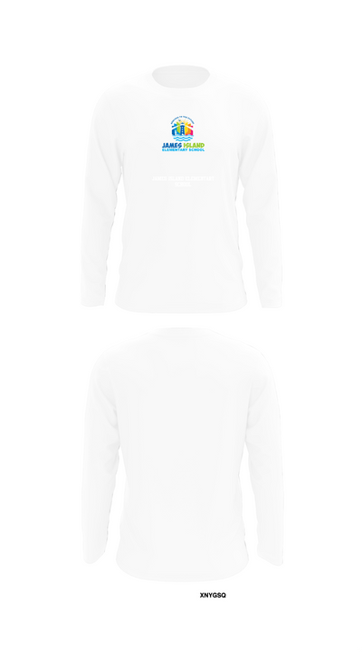 James Island Elementary School 89808231 Long Sleeve Performance Shirt 8