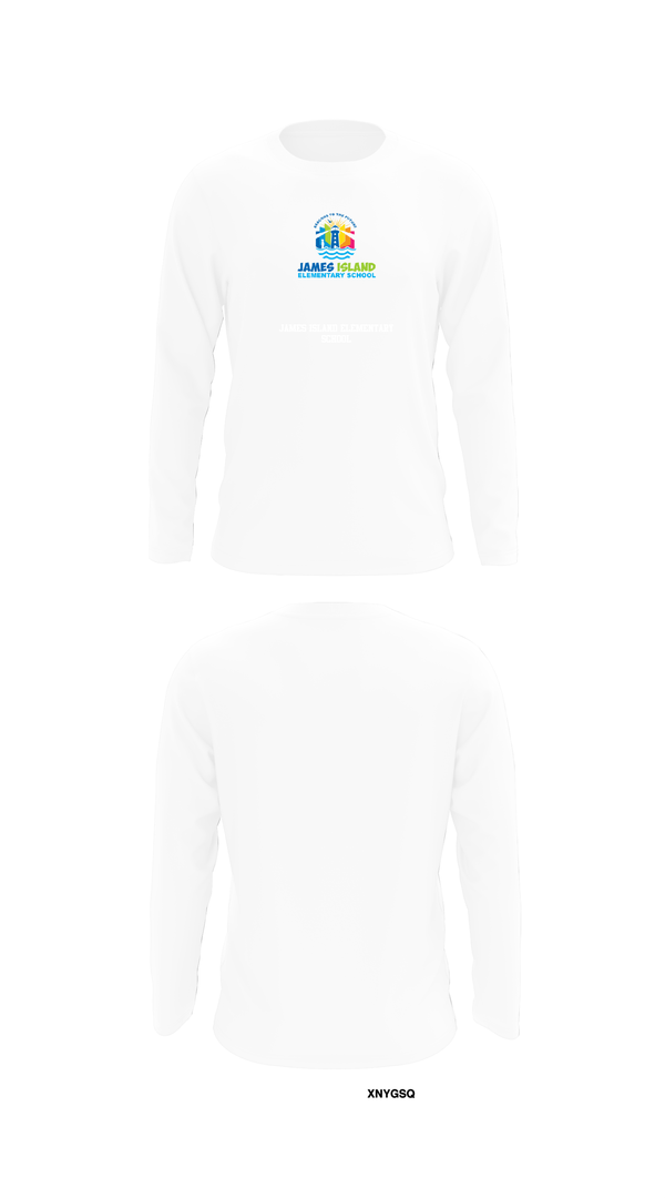 Long Sleeve Performance Shirt, James Island Elementary School, Spirit Store, Teamtime, Team time, sublimation, custom sports apparel, team uniforms, spirit wear, spiritwear, sports uniforms, custom shirts, team store, custom team store, fundraiser sports, apparel fundraiser