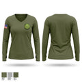 MCFR SWAT Women's Long Sleeve V-neck Shirt - 1