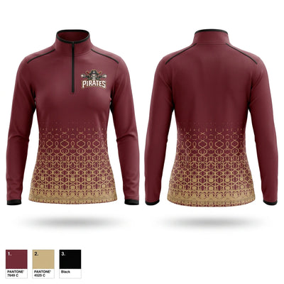Port City Pirates Quarter Zip Jacket - 1