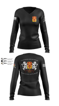 Bravo 1-43 Women's Long Sleeve V-neck Shirt - 4