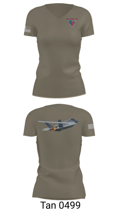 NAS JRB FORT WORTH 78488583 Women's Short Sleeve V-neck Shirt - 65