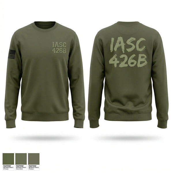 Crew Neck Sweatshirt, IASC 4-26B, Marines, Teamtime, Team time, sublimation, custom sports apparel, team uniforms, spirit wear, spiritwear, sports uniforms, custom shirts, team store, custom team store, fundraiser sports, apparel fundraiser