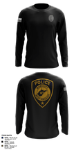 Mabscott Police Department 91451500 Long Sleeve Performance Shirt - 2