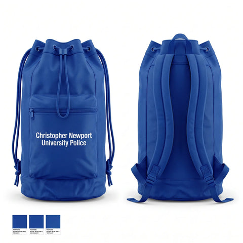Gear Bag, Christopher Newport University Police, Police, Teamtime, Team time, sublimation, custom sports apparel, team uniforms, spirit wear, spiritwear, sports uniforms, custom shirts, team store, custom team store, fundraiser sports, apparel fundraiser