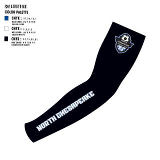 Arm Sleeve, North Chesapeake Football Club, Men's Soccer, Teamtime, Team time, sublimation, custom sports apparel, team uniforms, spirit wear, spiritwear, sports uniforms, custom shirts, team store, custom team store, fundraiser sports, apparel fundraiser