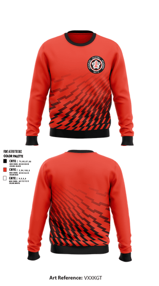 Crew Neck Sweatshirt, Kojukan JuJitsu, Wrestling, Teamtime, Team time, sublimation, custom sports apparel, team uniforms, spirit wear, spiritwear, sports uniforms, custom shirts, team store, custom team store, fundraiser sports, apparel fundraiser