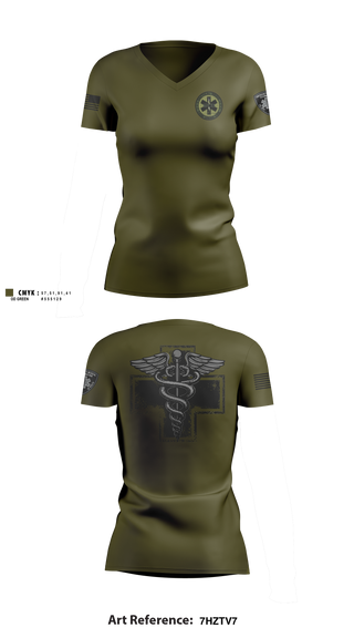 Womens Short Sleeve Vneck Shirt, Tactical medic, EMS/EMT, Teamtime, Team time, sublimation, custom sports apparel, team uniforms, spirit wear, spiritwear, sports uniforms, custom shirts, team store, custom team store, fundraiser sports, apparel fundraiser