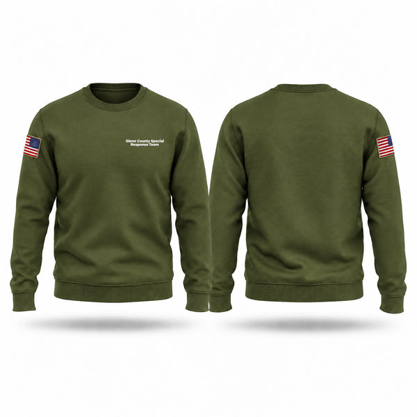 Crew Neck Sweatshirt, Glenn County Special Response Team, Police, Teamtime, Team time, sublimation, custom sports apparel, team uniforms, spirit wear, spiritwear, sports uniforms, custom shirts, team store, custom team store, fundraiser sports, apparel fundraiser
