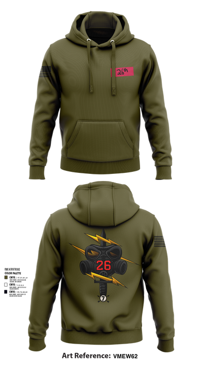 26th CM Co 80721197 Hoodie - 107