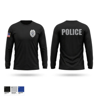 Long Sleeve Performance Shirt, Bridgeton Police Department, Police, Teamtime, Team time, sublimation, custom sports apparel, team uniforms, spirit wear, spiritwear, sports uniforms, custom shirts, team store, custom team store, fundraiser sports, apparel fundraiser