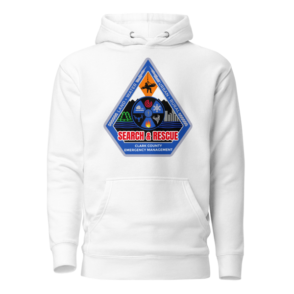Unisex Hoodie - 1 - White
