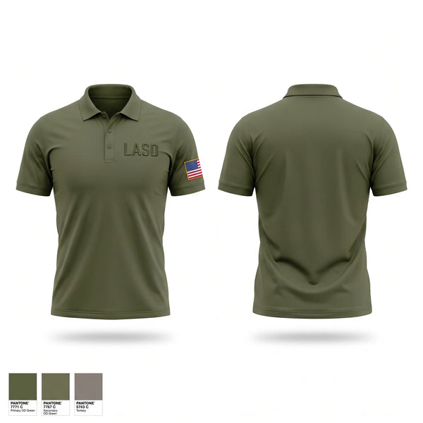 Short Sleeve Performance Polo, LASD, Police, Teamtime, Team time, sublimation, custom sports apparel, team uniforms, spirit wear, spiritwear, sports uniforms, custom shirts, team store, custom team store, fundraiser sports, apparel fundraiser