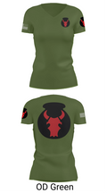 2nd Brigade Combat Team, 34th Infantry Division 70641214 Women's Short Sleeve V-neck Shirt - 46