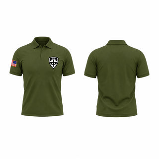 Short Sleeve Performance Polo, Atec, Army, Teamtime, Team time, sublimation, custom sports apparel, team uniforms, spirit wear, spiritwear, sports uniforms, custom shirts, team store, custom team store, fundraiser sports, apparel fundraiser