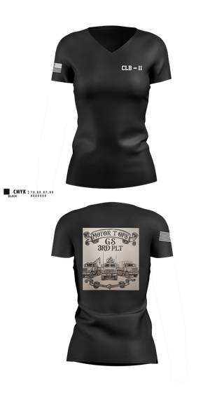 Womens Short Sleeve Vneck Shirt, CLB-11, , Teamtime, Team time, sublimation, custom sports apparel, team uniforms, spirit wear, spiritwear, sports uniforms, custom shirts, team store, custom team store, fundraiser sports, apparel fundraiser