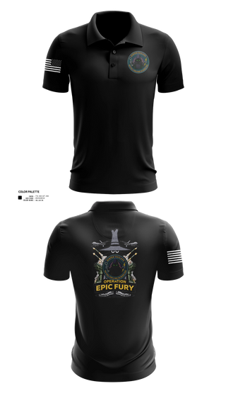 Short Sleeve Performance Polo, 117th Intel Squadron, Air Force, Teamtime, Team time, sublimation, custom sports apparel, team uniforms, spirit wear, spiritwear, sports uniforms, custom shirts, team store, custom team store, fundraiser sports, apparel fundraiser
