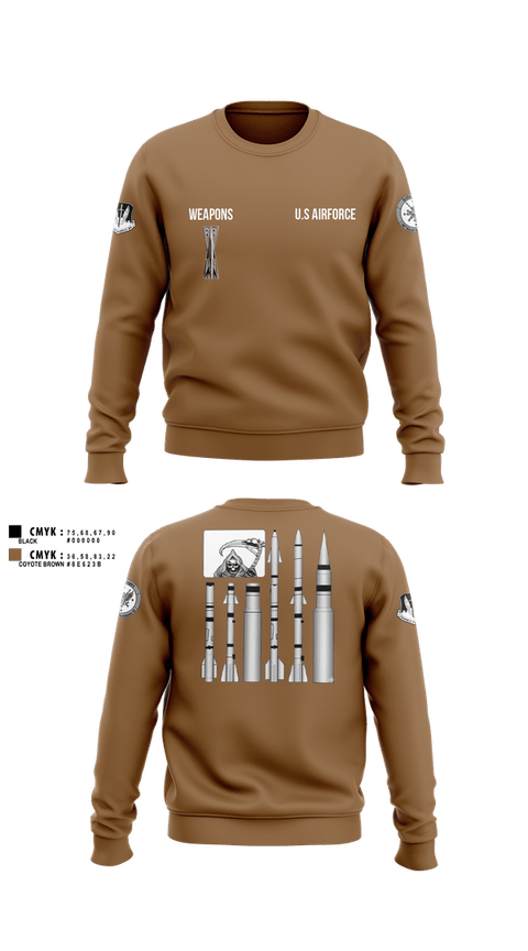 Crew Neck Sweatshirt, 144 FW, National Guard, Teamtime, Team time, sublimation, custom sports apparel, team uniforms, spirit wear, spiritwear, sports uniforms, custom shirts, team store, custom team store, fundraiser sports, apparel fundraiser