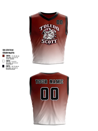 Scott High School Mens Basketball Jersey - 6
