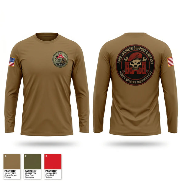 Long Sleeve Performance Shirt, Honey badgers FMT, Army, Teamtime, Team time, sublimation, custom sports apparel, team uniforms, spirit wear, spiritwear, sports uniforms, custom shirts, team store, custom team store, fundraiser sports, apparel fundraiser
